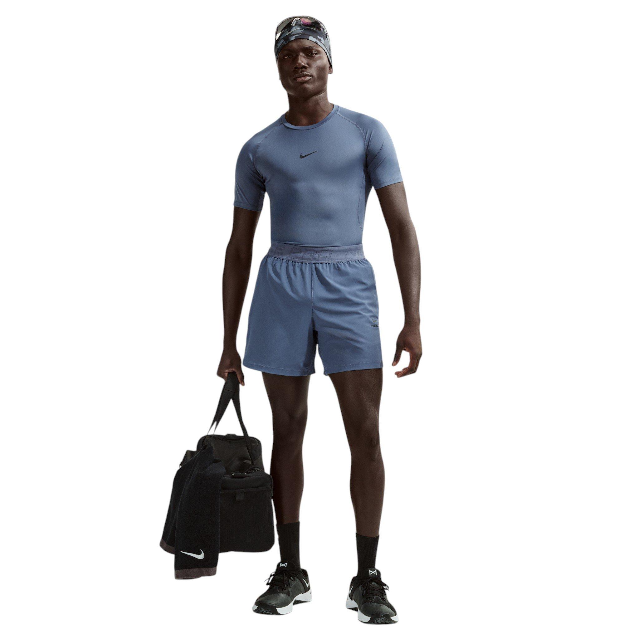Nike Men's Pro Training Dri-FIT 6" Shorts - Blue - BLUE
